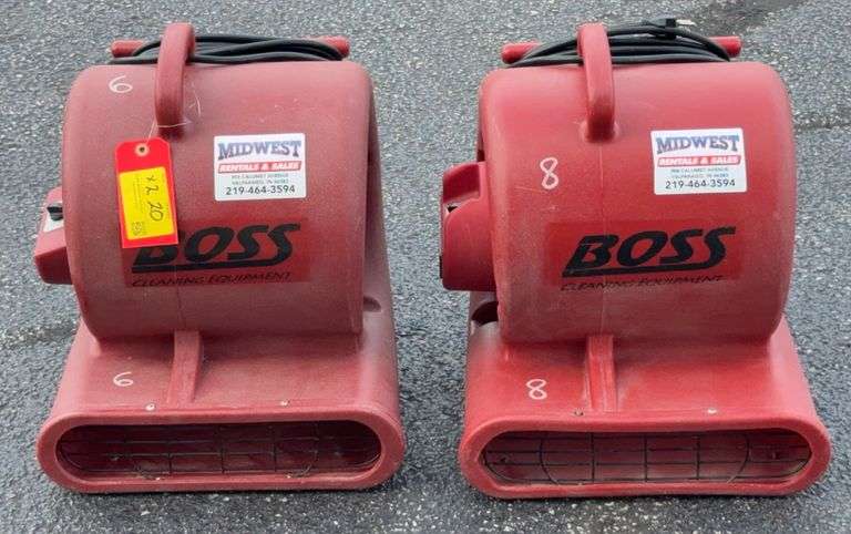 2 Boss Cleaning Equipment AP110004 3-Speed Air Mover