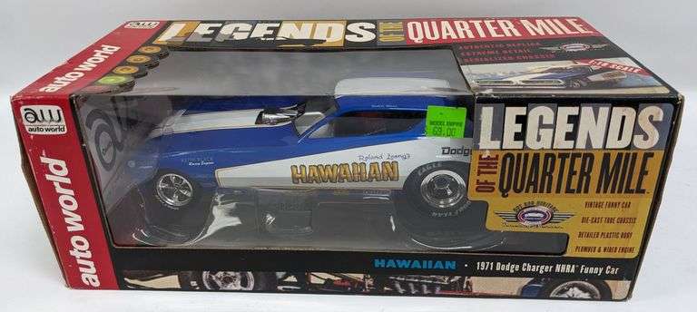 Slot Car Ho Scale 1970 Dodge Challenger Dick Landy Legends Of The - Foto 3