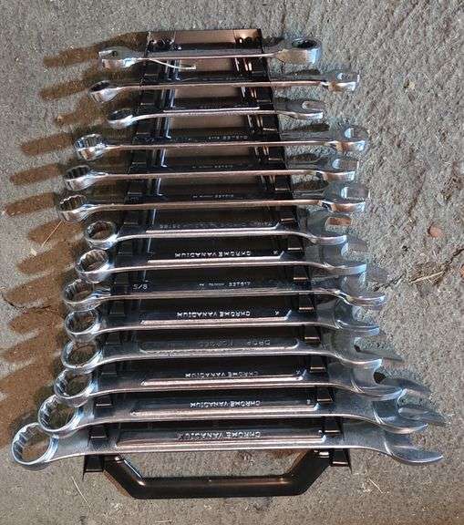 Chrome Vanadium Wrench Set