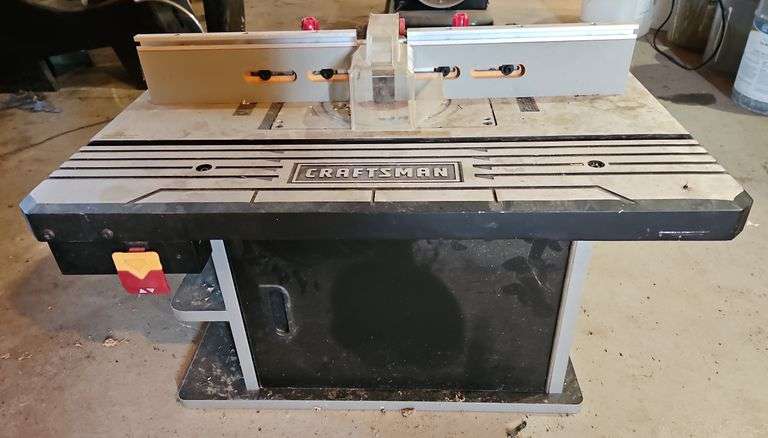 Craftsman Premium Die Cast Aluminum Router Table, Model#320.37610
