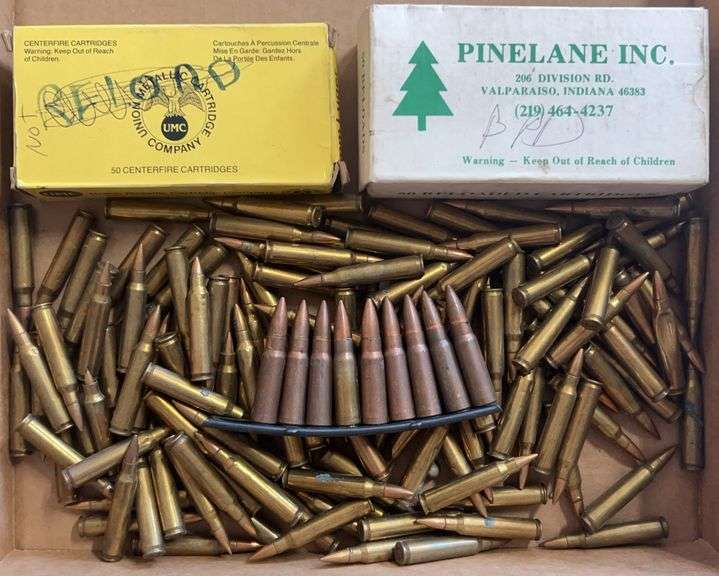 (BL) Lot: Mixed Ammo & Shell Casings