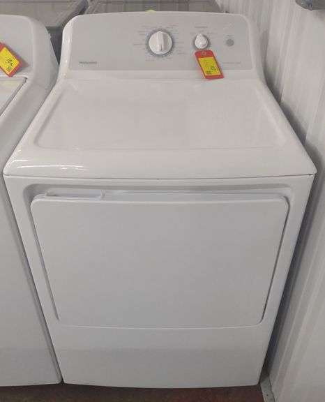 Hotpoint 6.2 Cu. Ft. White Electric Front Load Dryer