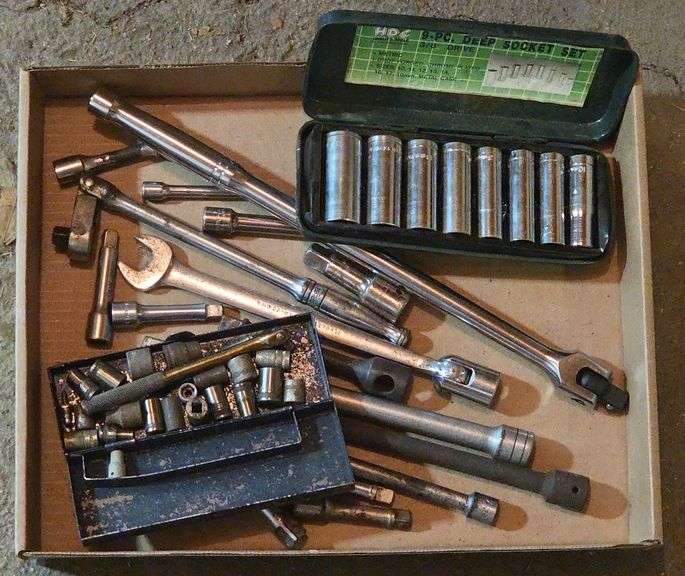 Assorted Sockets and Socket Extenders