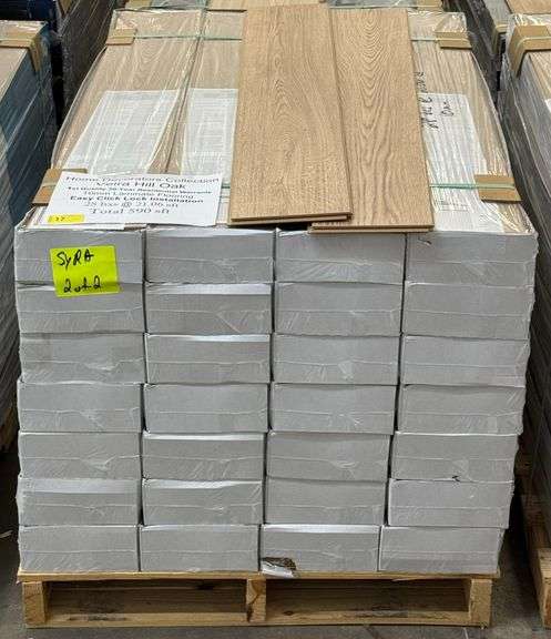590 SqFt Home Decorators Collection Veira Hill Oak 10mm Laminate Flooring