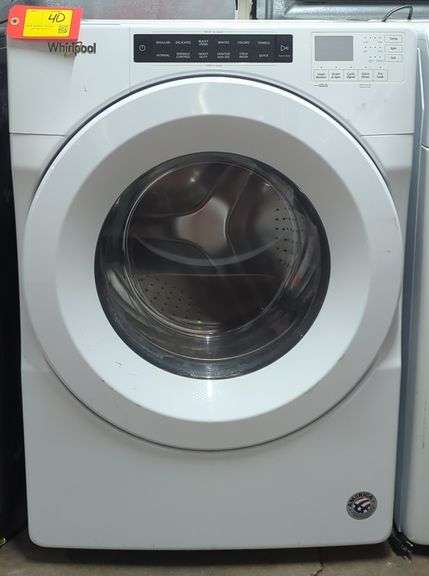 Whirlpool Electric Front Loader Washer