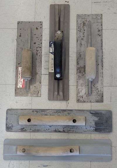 Concrete Finishing Trowels And Combination Trowel Blades