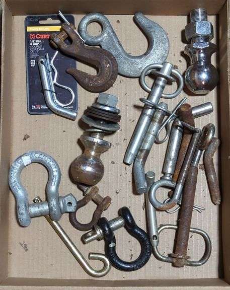 1 7/8" Balls & 1/2" Pin & Clips, etc