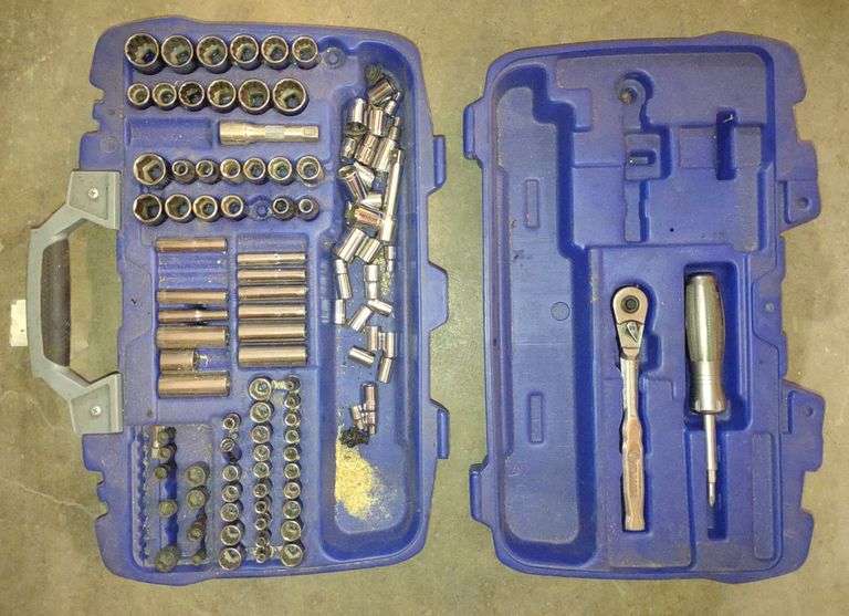 Kobalt Rachet, Screwdriver & Socket Set - Kraft Auction Service, LLC
