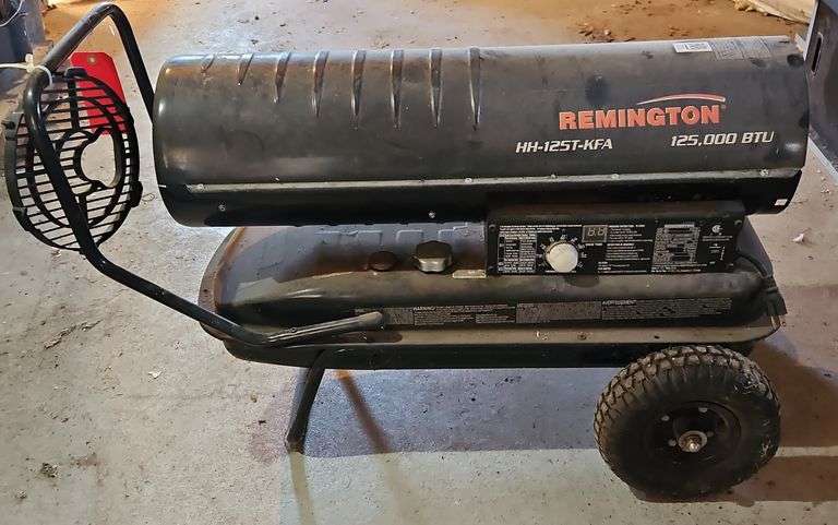 Remington 125,000 BTU Forced Air Kerosene Heater, Model#HH-125T-KFA
