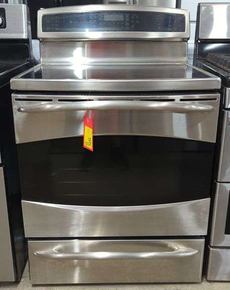 General Electric Profile Stainless Steel Electric 5-Burner Electric Range