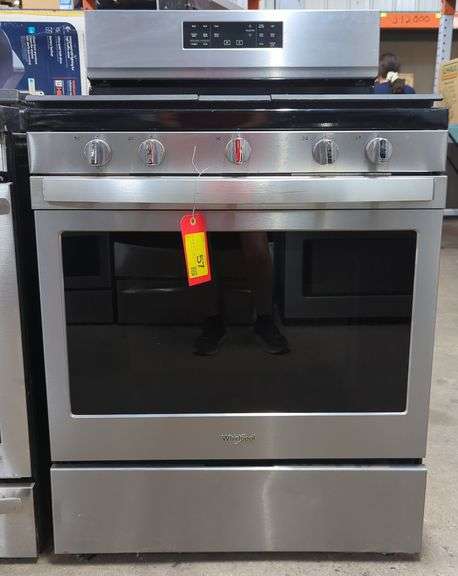 Whirlpool Stainless Steel 5-Burner Gas Range