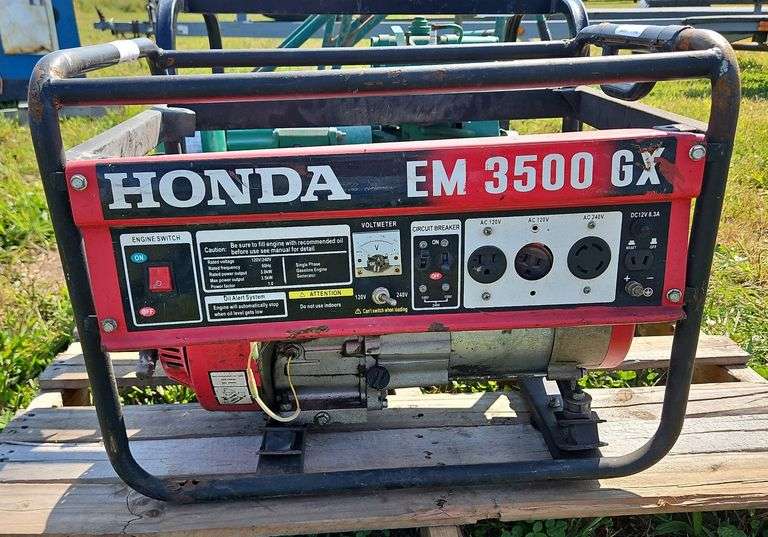 (BI) Honda EM 3500 Generator - Kraft Auction Service, LLC