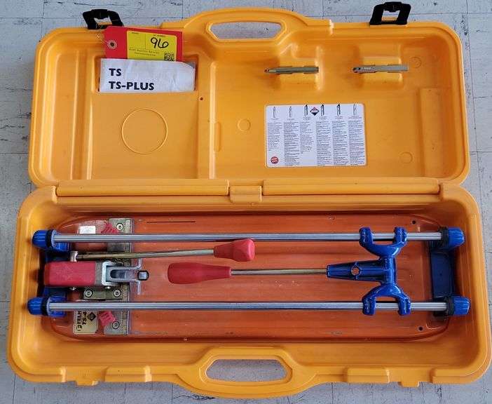 Felker TS-40 Manual Tile Cutter With Case