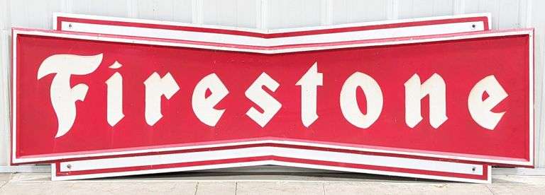 Firestone Tires Metal Advertising Sign (TAC)
