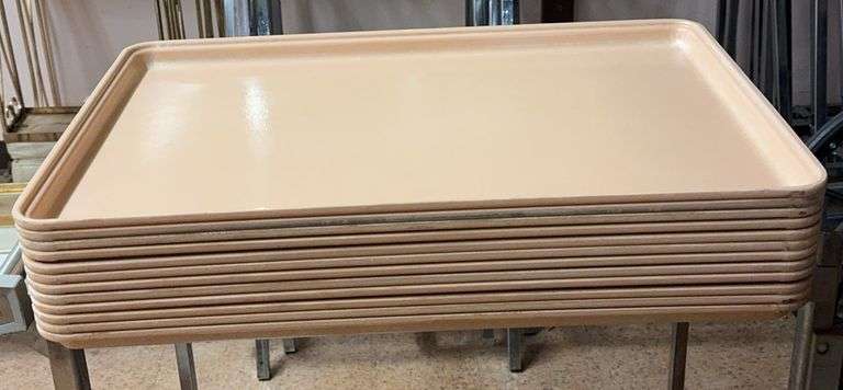 Stack Of Trays Stack Of Trays - Kraft Auction Service, LLC