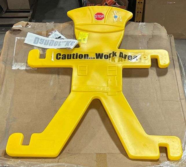 Yellow Plastic Safety Barriers