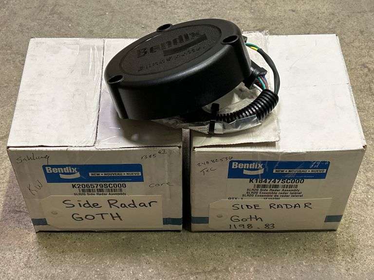 Bendix SLR20 Blind Spotter Side Radar Assembly - Kraft Auction Service, LLC