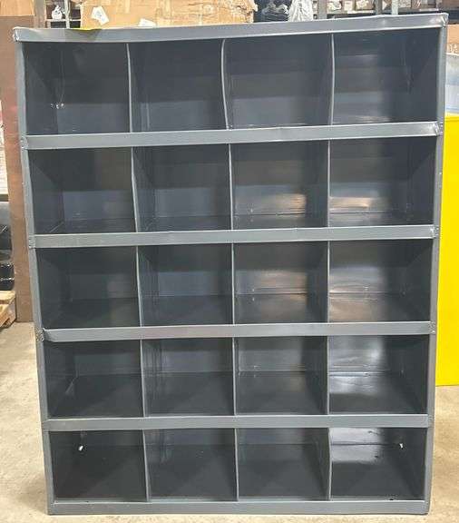 Durham MFG Industrial Pigeonhole Bin Unit