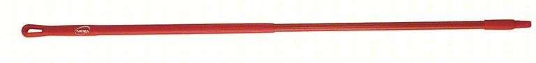 10 Vikan Fiberglass Handles, European Threaded, Red