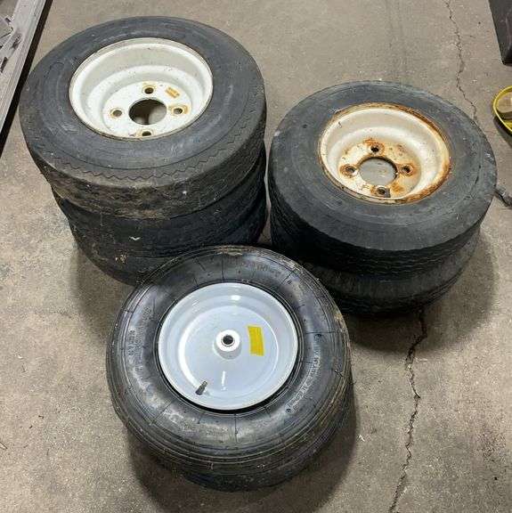(M) 5 Deli Tire 480-8 and 2 4.80/400-8 Tires