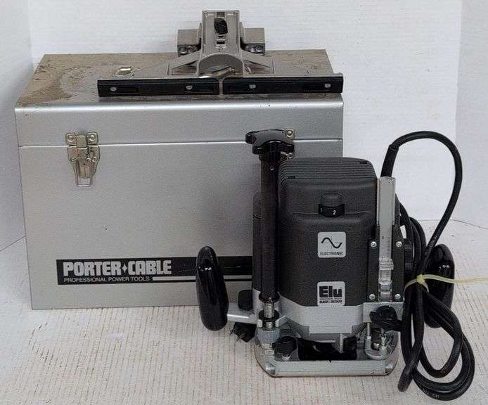 (E) Elu Electronic Plunge Router by Black & Decker Model 3338 - Kraft ...