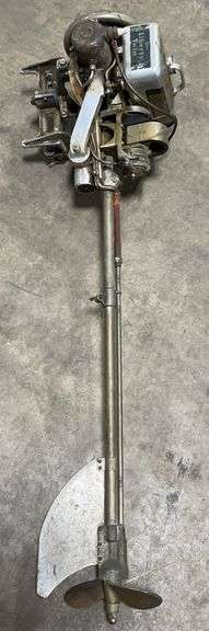 (A) Caille Liberty Twin Boat Motor