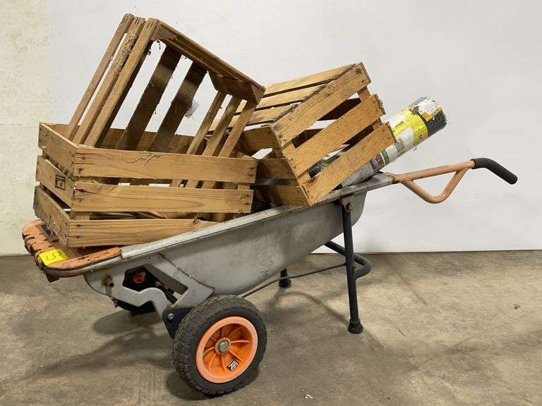 (S) Work Wagon and Crates, and Rail