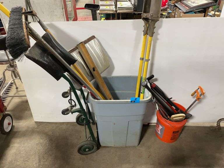 (E) Yard Tools (Bucket Not Included)