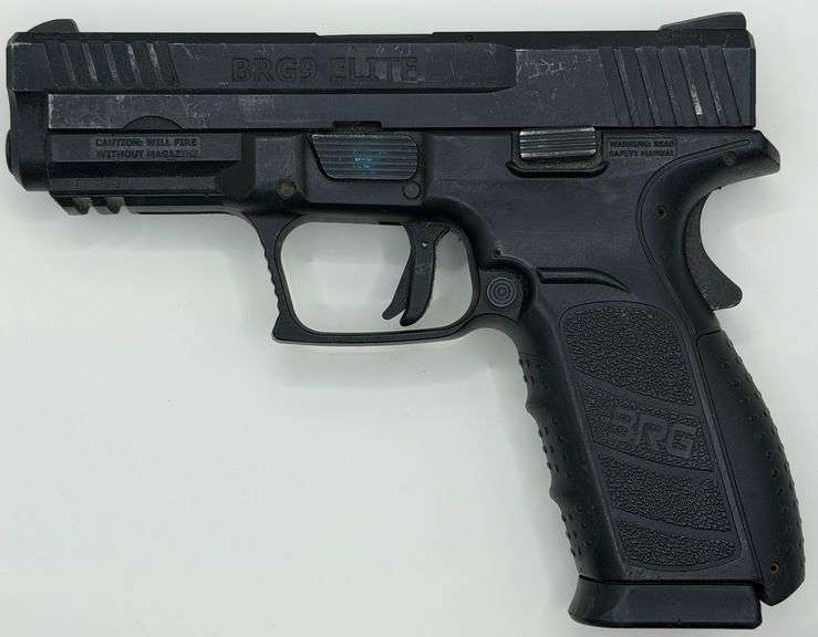 BRG USA BRG9 ELITE 9mm Semi-Automatic Pistol