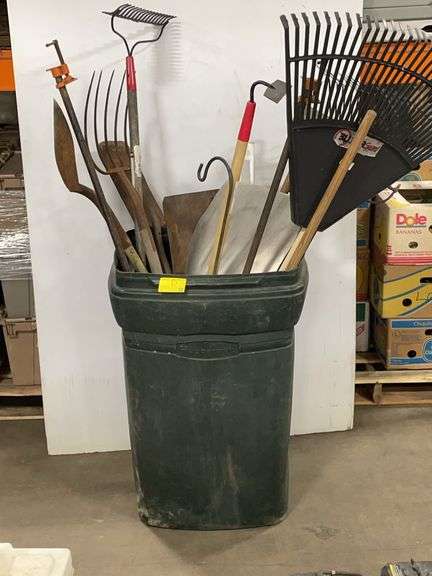 (D) Yard Tools (Bucket Not Included)