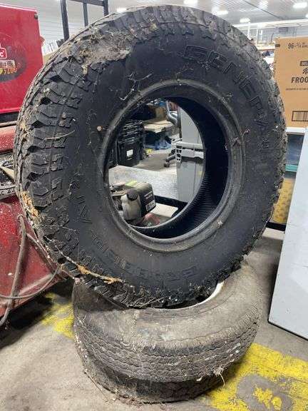 (M) 3 Tires General and Chaparral Tires