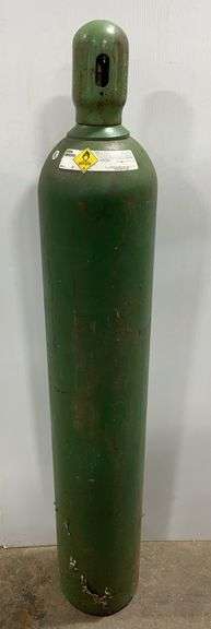 (M) Welding Oxygen Compressed Tank 58”