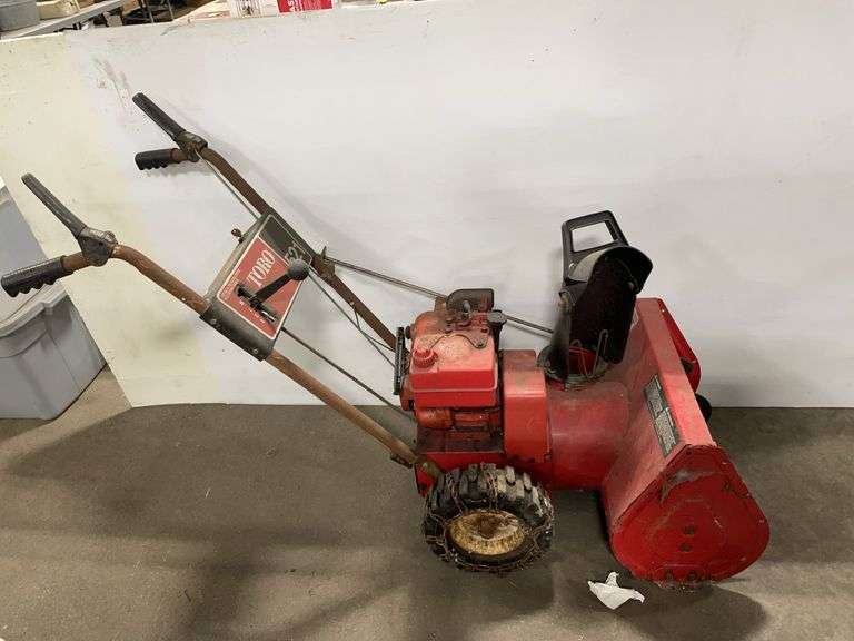 (M) Toro 521 Snowblower Untested