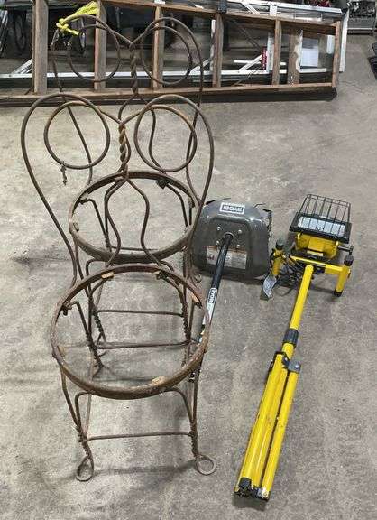 (M) Smart Shoplight Ryobi Trimmer, and Ice Parlor Chairs