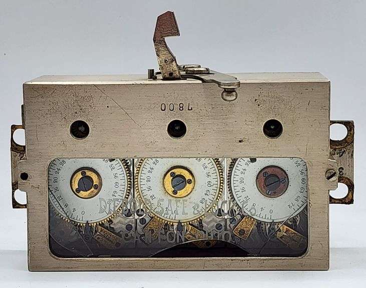 Diebold Safe & Lock Co Bank Vault Time Lock - Kraft Auction Service, LLC