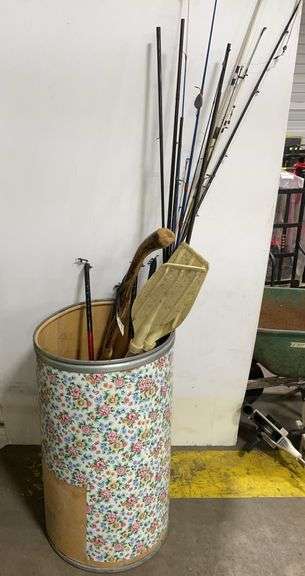 (M) Fishing Poles (Bucket Not included)
