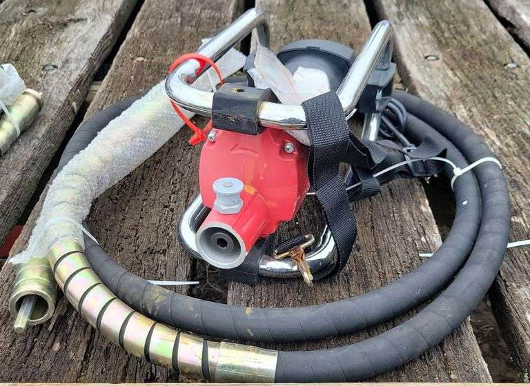 (CC) Handheld Concrete Vibrator With A Single-Phase Motor