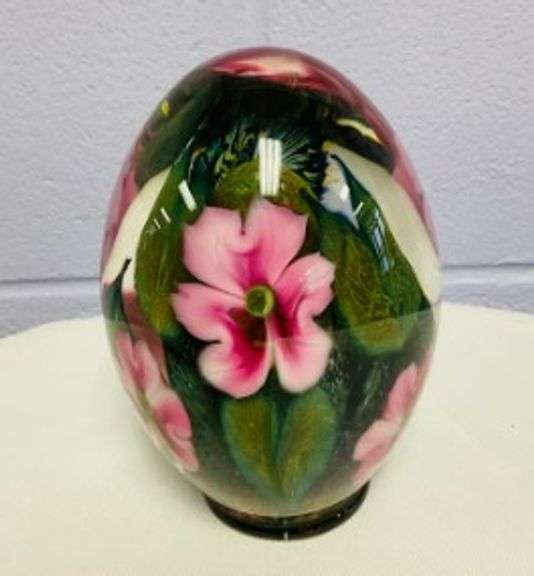 Lotton Glass Floral Sculpture