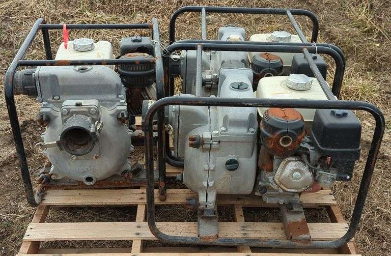 (AC) 3 North Star Power Performance Trash Pumps
