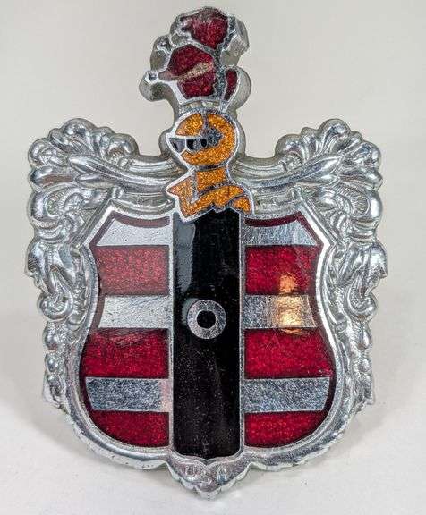 1949-1952 Dodge Automobile Enameled Emblem / Badge