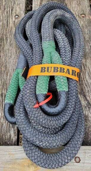 (CC) Bubba Rope Double-Braided Nylon Kinetic Recovery Rope