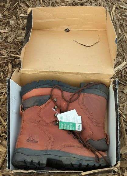 (FF) Itasca Quantum Size 13 Dark Brown Leather Work Boots