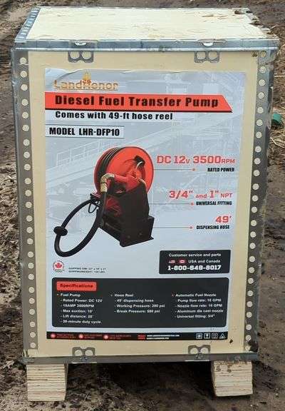 (AK) Land Honor Diesel Fuel Transfer Pump
