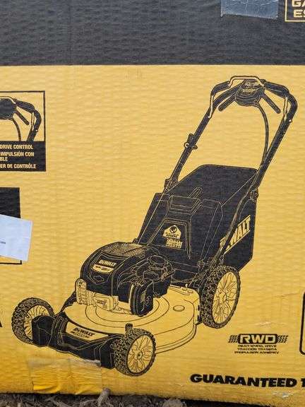 (CC) DeWalt 21" Self-Propelled Mower Model DW12AVP2R3739