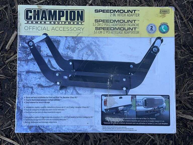 (FF) Champion Speedmount 2” Hitch Adapter