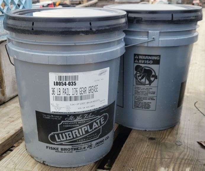 (CC) 2 Buckets Of Lubriplate 176 Gear Grease