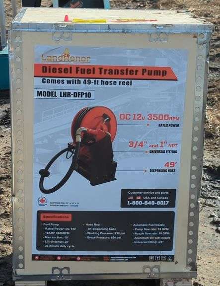 (AK) Land Honor Diesel Fuel Transfer Pump