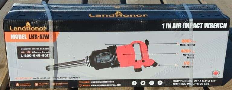 (AK) Land Honor 1" Air Impact Wrench