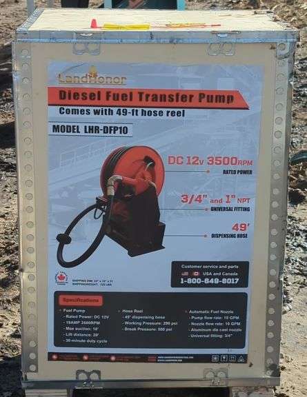 (AK) Land Honor Diesel Fuel Transfer Pump