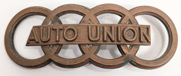 1930s Auto Union Automobile Emblem / Badge / Audi / Horch / DKW